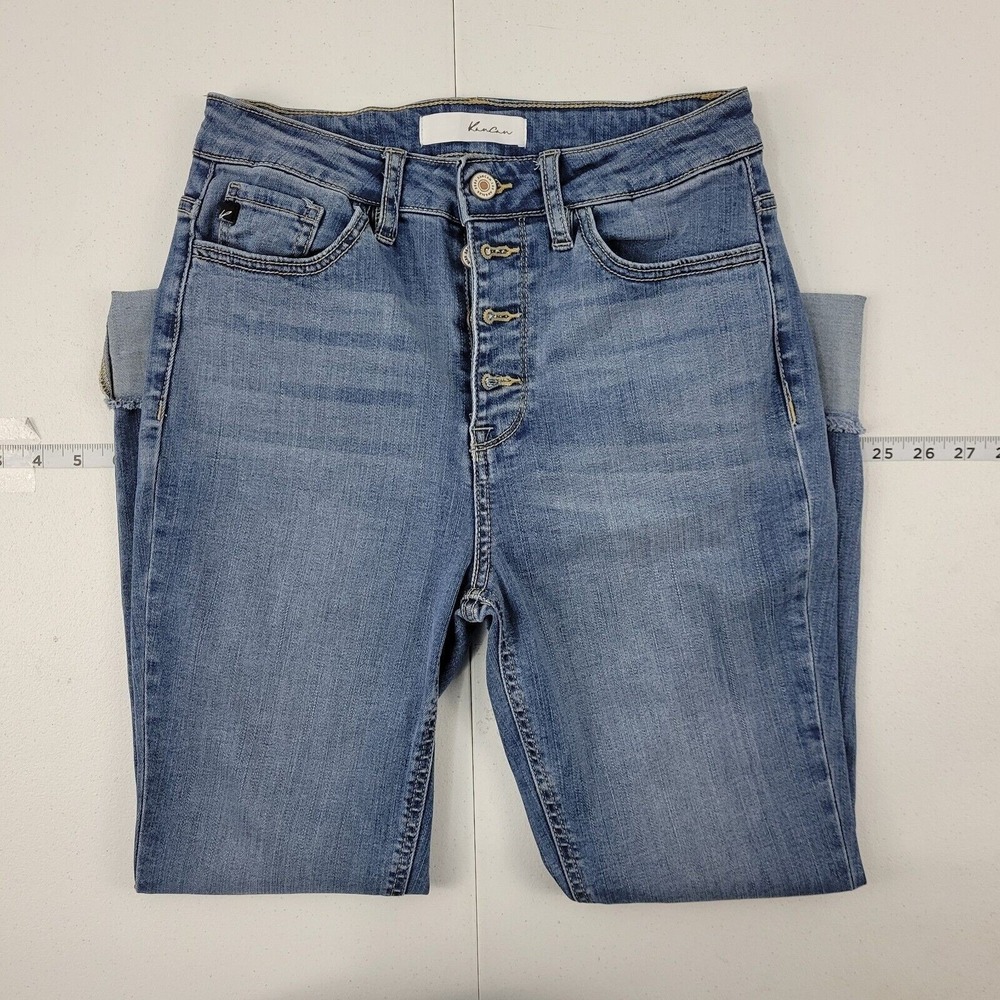 Kancan‎ jeans KC8568M slim skinny jeans stretch button fly 5/26 womens 2193